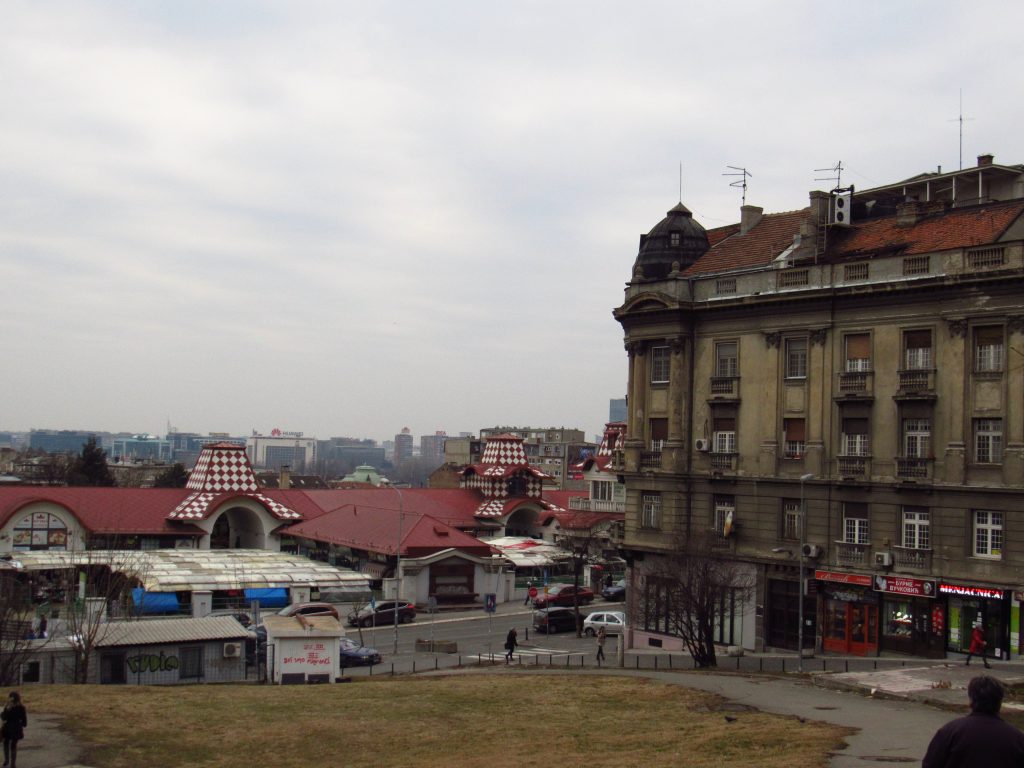Zeleni Vanac marketplace in Belgrade